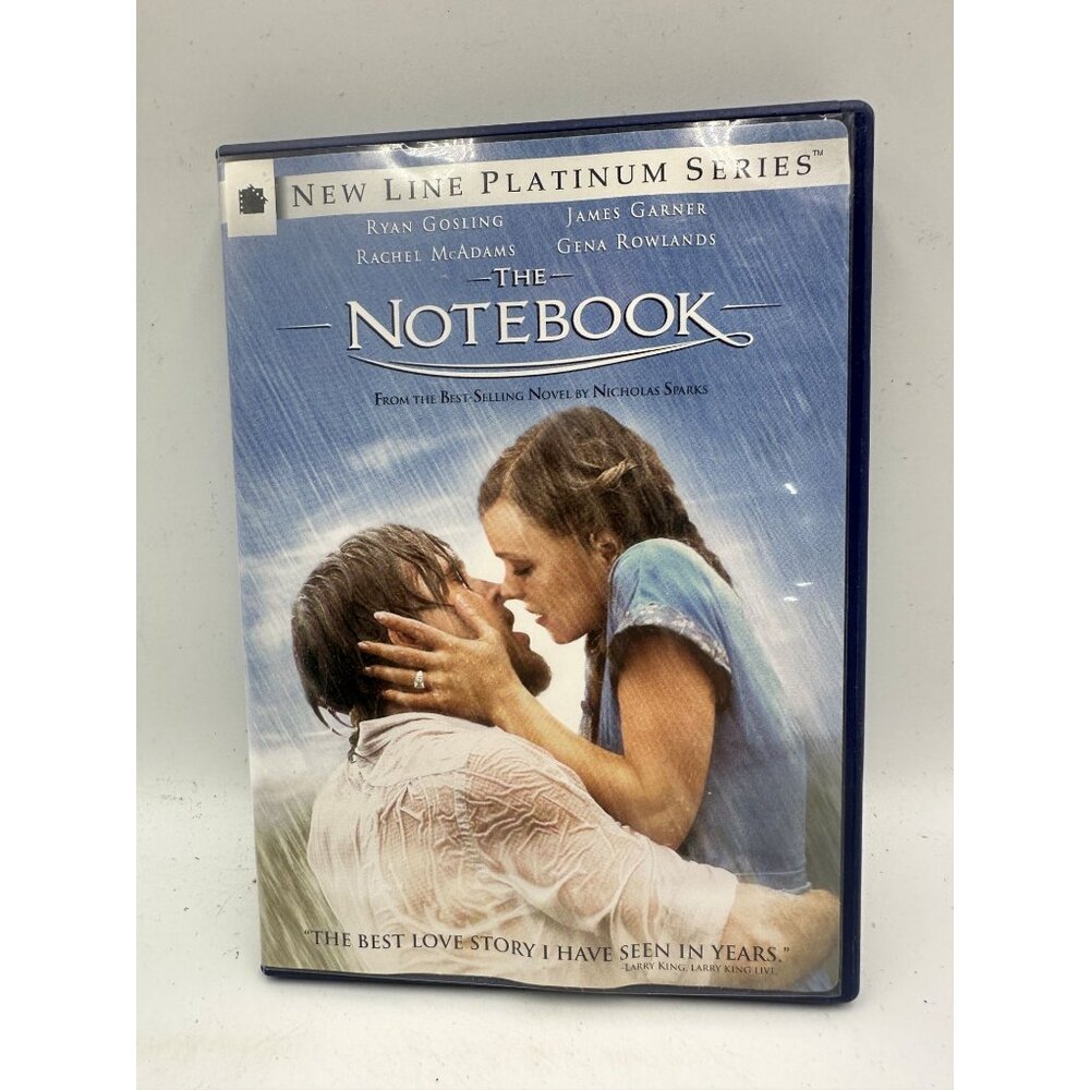 The Notebook DVD New Line Platinum Series 2004 PG13 Ryan Gosling Rachel McAdams